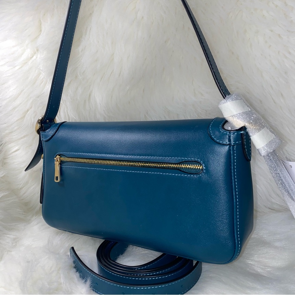 Coach leather purse shoulder crossbody bag New - Picture 6 of 13